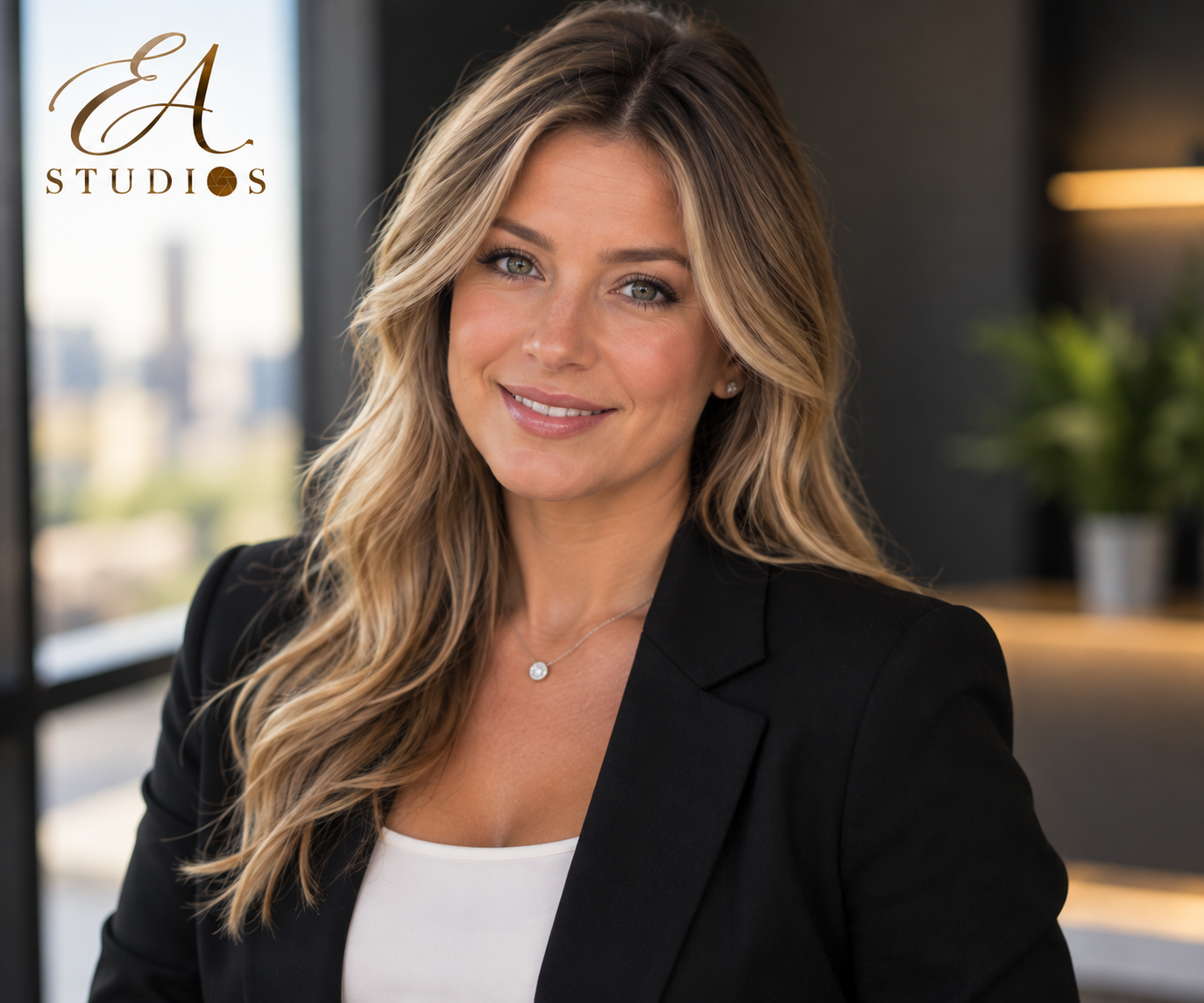 Professional headshot by Elegant Aperture Studios