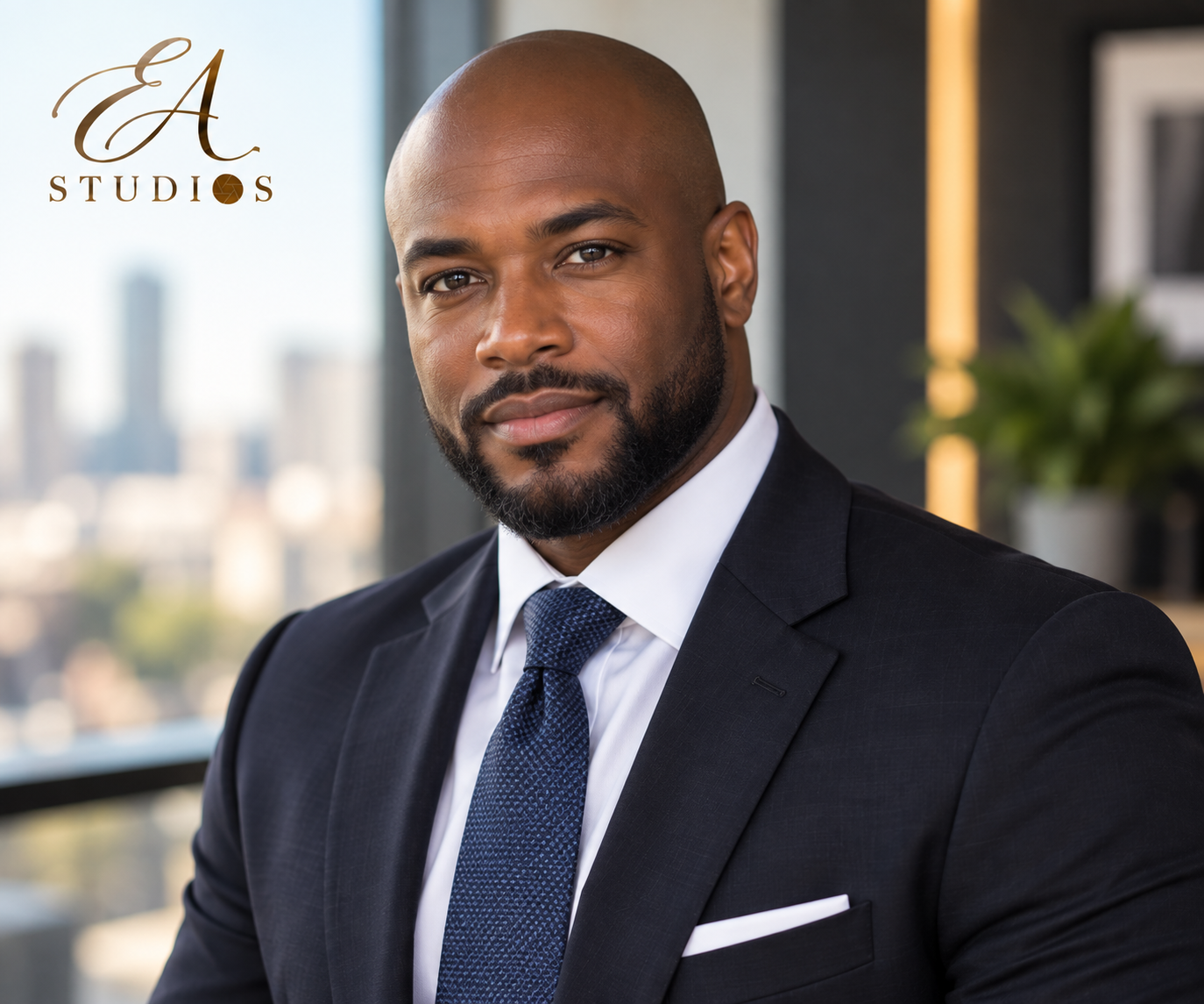 Professional headshot by Elegant Aperture Studios
