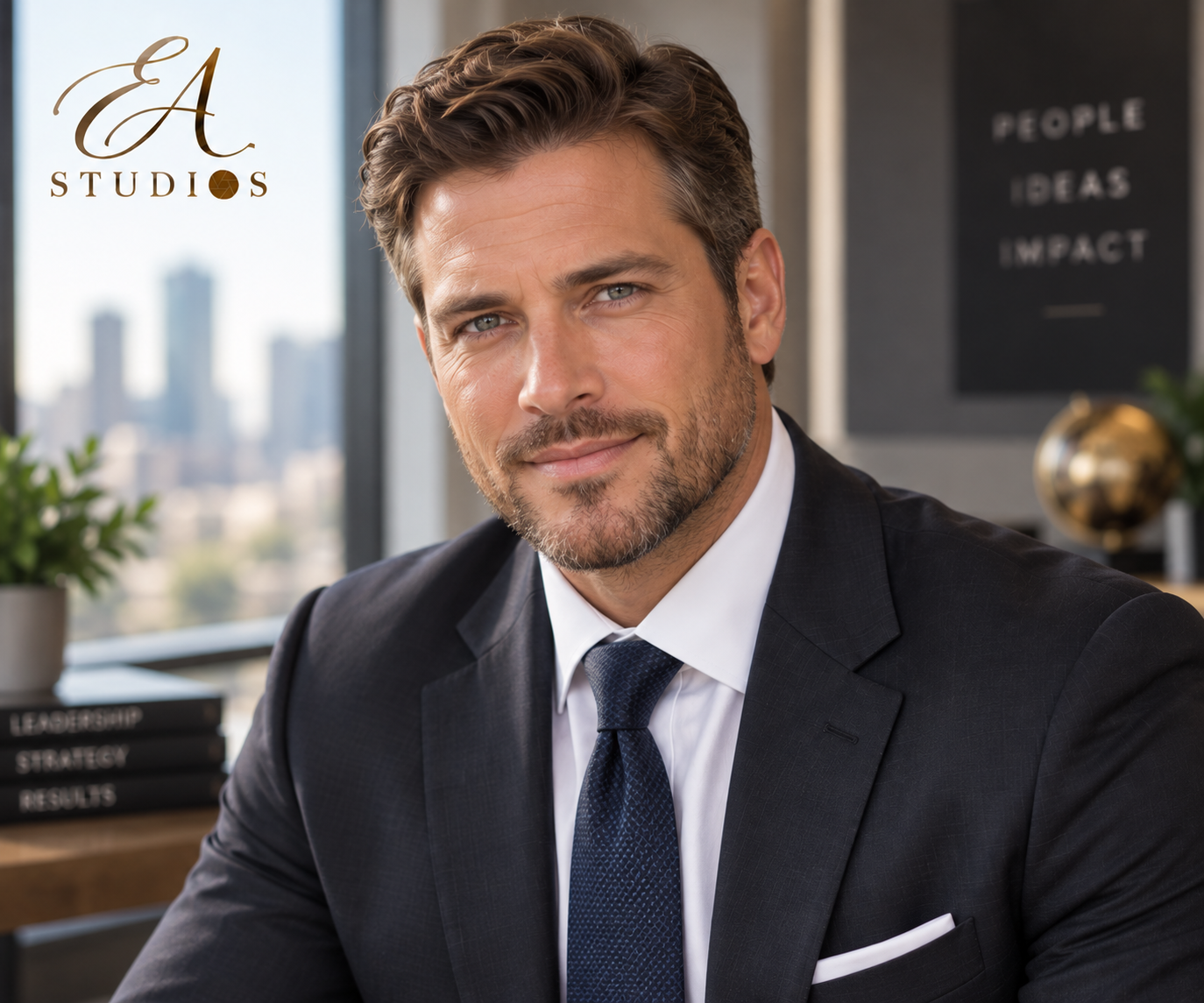 Professional headshot by Elegant Aperture Studios