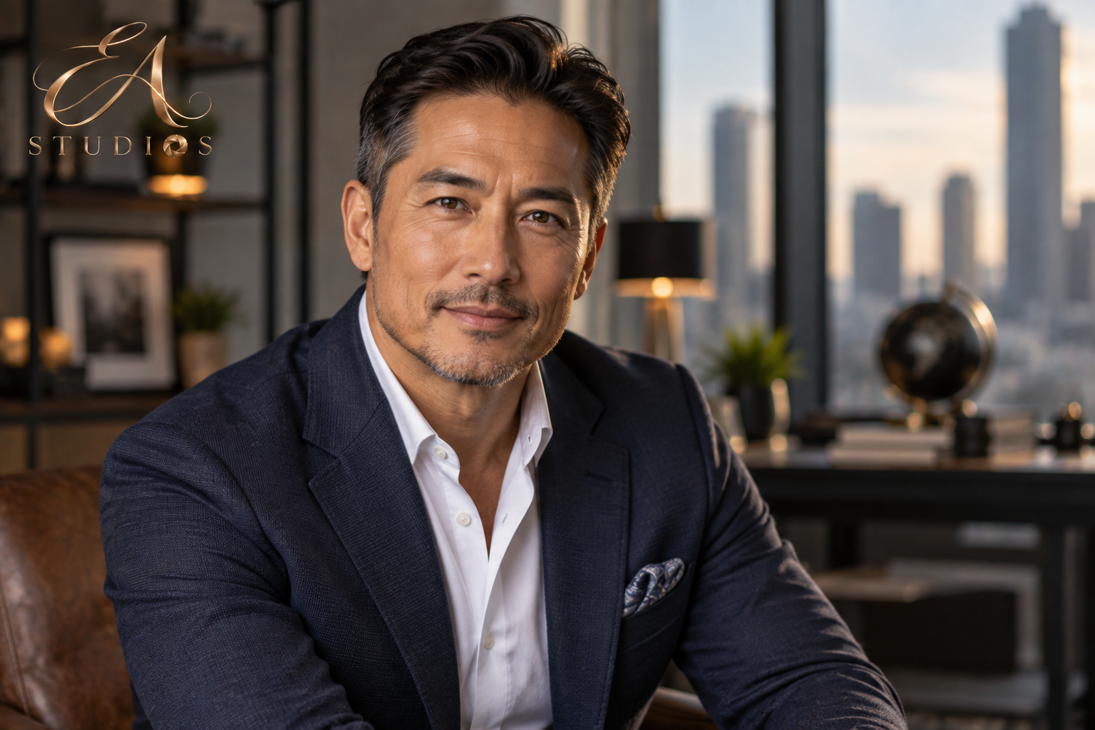 Professional headshot by Elegant Aperture Studios