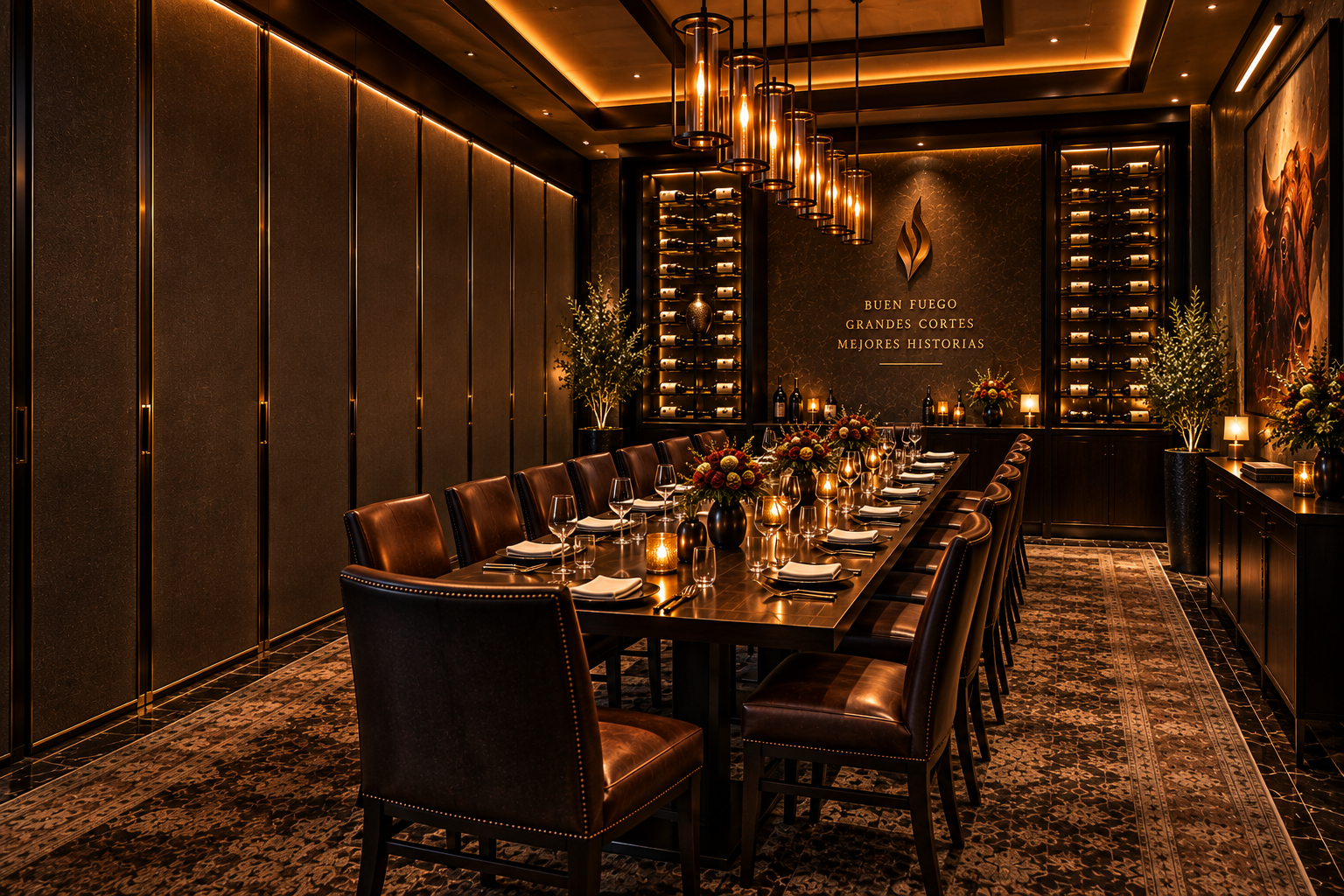 Large private dining room